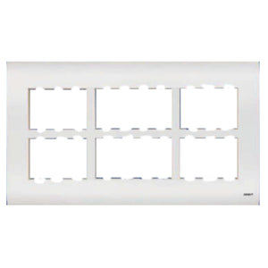 Orbit Express Modular Series Wooden Box Cover Plate 20 Module White 1529 