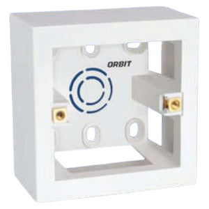 Orbit Express Modular Series Surface Box 1-2 Module White 1572 