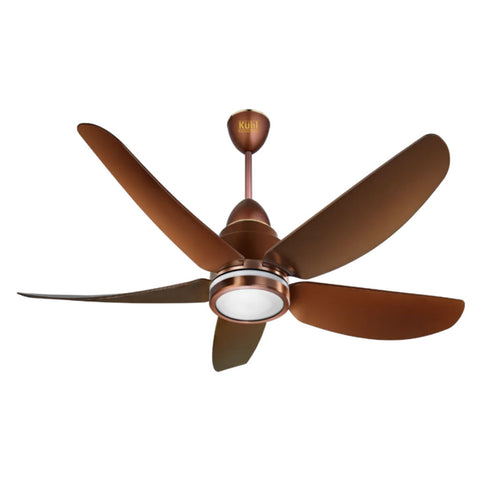 Kuhl Luxus C5 BLDC Underlight Ceiling Fan 1200mm Brown 