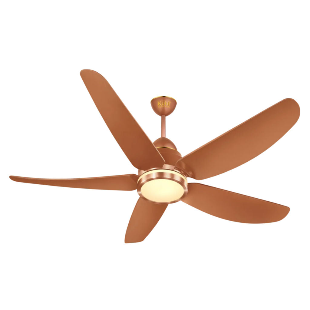 Kuhl Luxus C5 BLDC Underlight Ceiling Fan 1200mm Copper