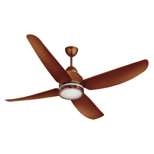 Kuhl Luxus C4 BLDC Underlight Ceiling Fan 1320mm Brown 