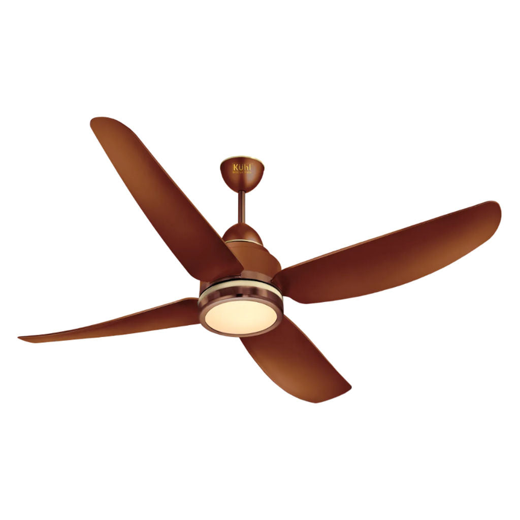 Kuhl Luxus C4 BLDC Underlight Ceiling Fan 1320mm Brown