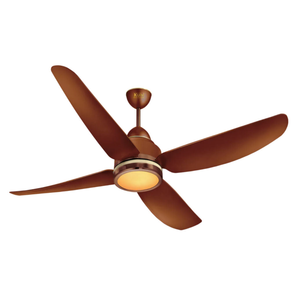 Kuhl Luxus C4 BLDC Underlight Ceiling Fan 1320mm Brown