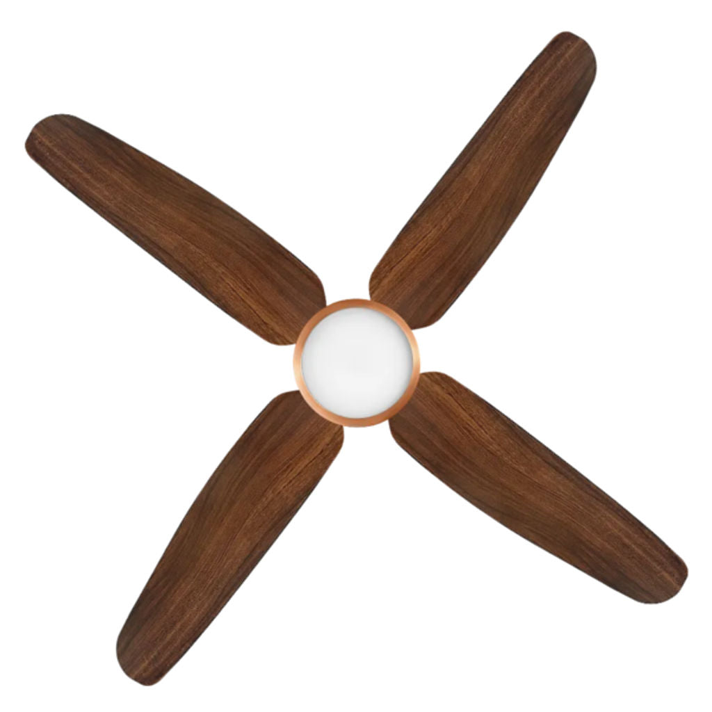 Kuhl Luxus C4 BLDC Underlight Ceiling Fan 1320mm Teak