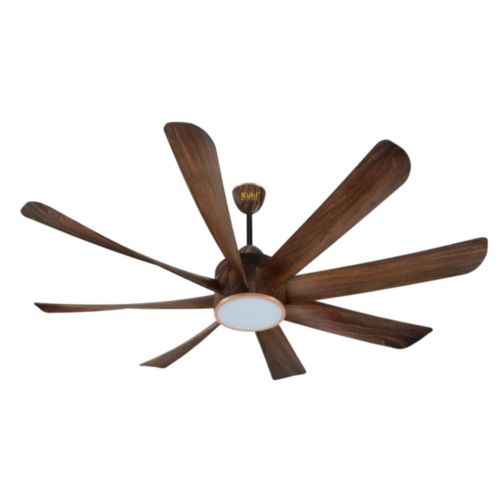 Kuhl Platin D8 BLDC Underlight Ceiling Fan 1500mm Teak 