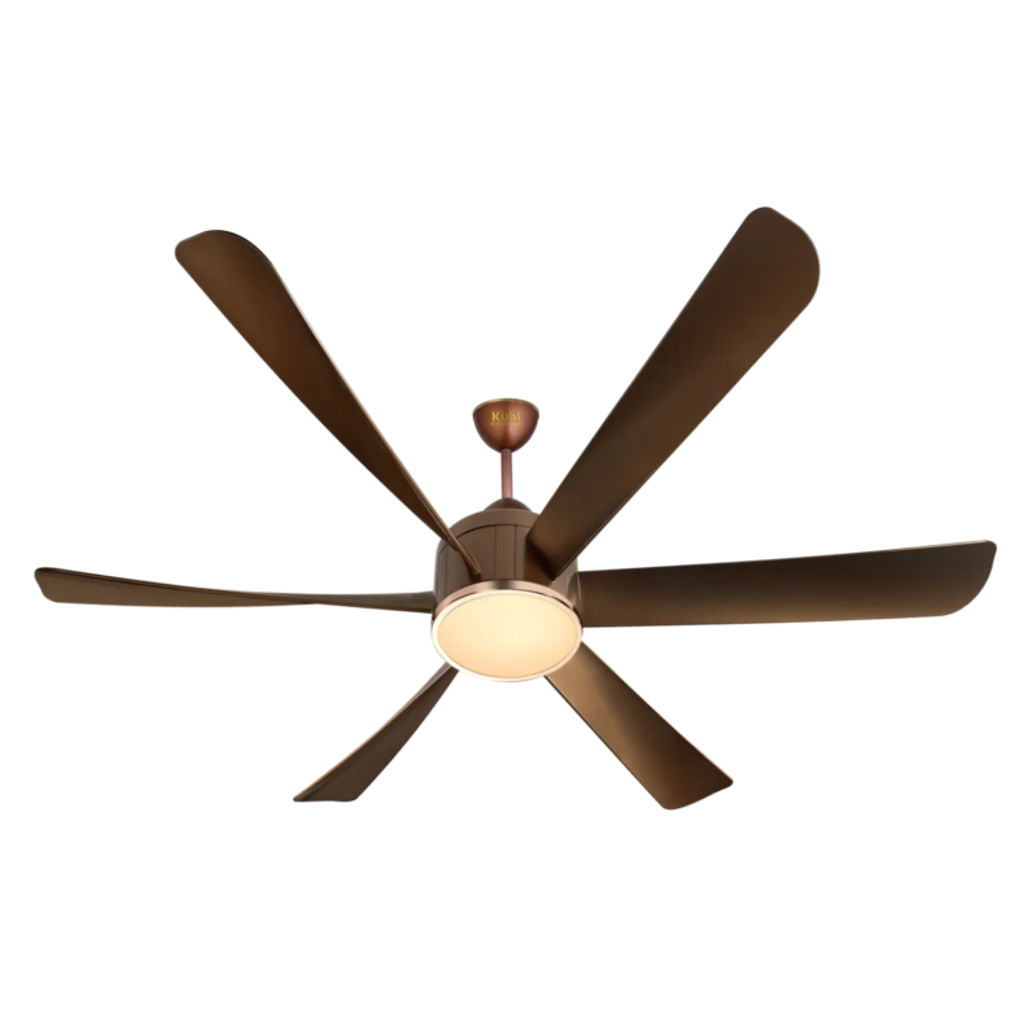 Kuhl Platin D6 BLDC Underlight Ceiling Fan 1500mm Brown