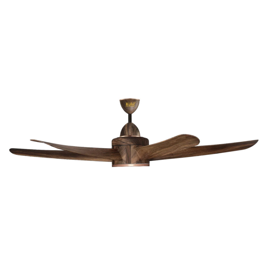 Kuhl Platin D6 BLDC Underlight Ceiling Fan 1500mm Teak