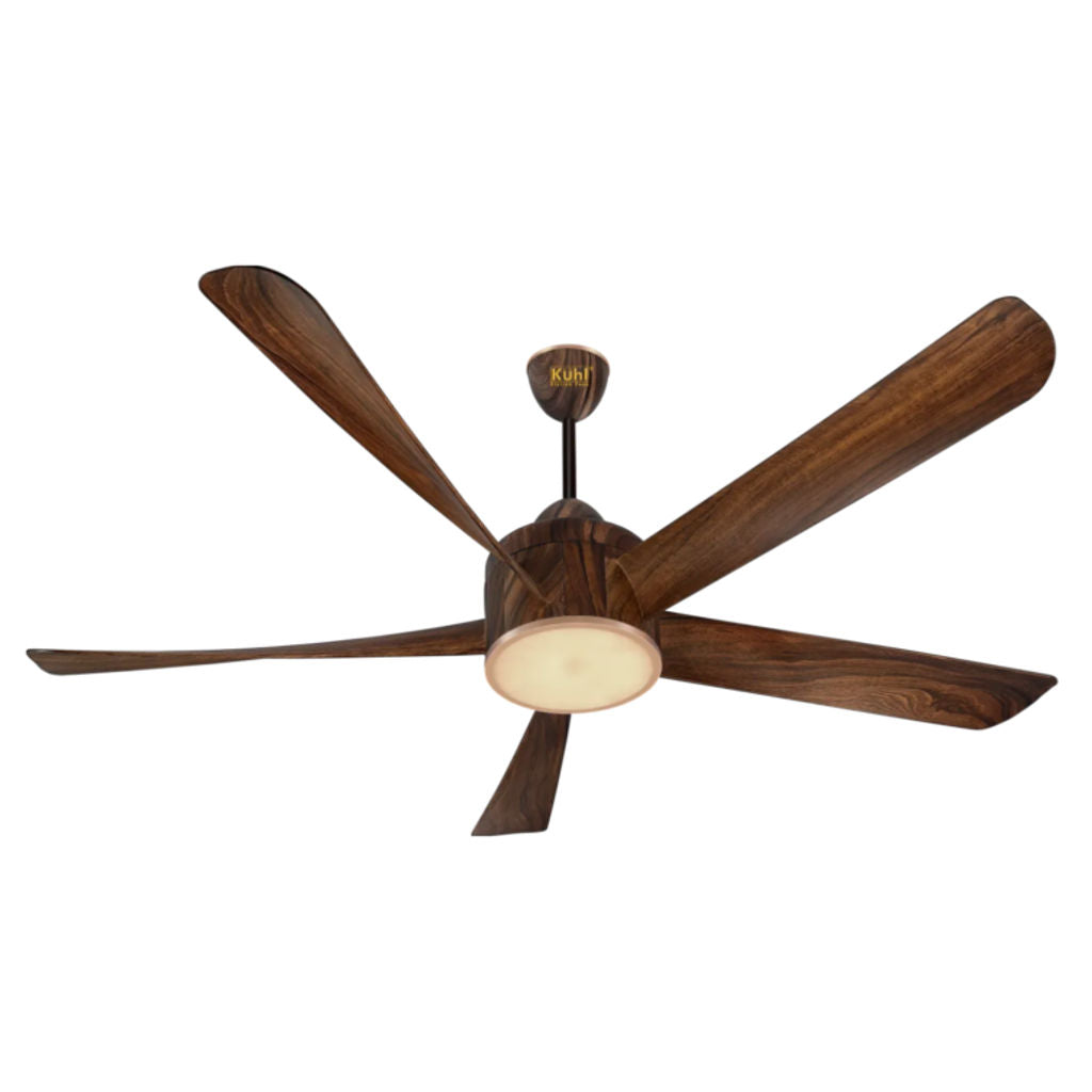 Kuhl Platin D5 BLDC Underlight Ceiling Fan 1500mm Teak