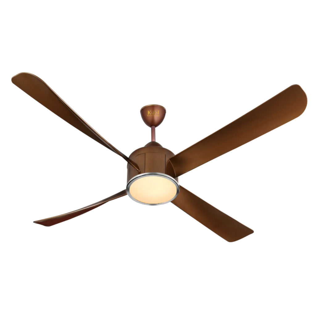 Kuhl Platin D4 BLDC Underlight Ceiling Fan 1500mm Brown