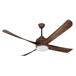 Kuhl Platin D4 BLDC Underlight Ceiling Fan 1500mm Teak 