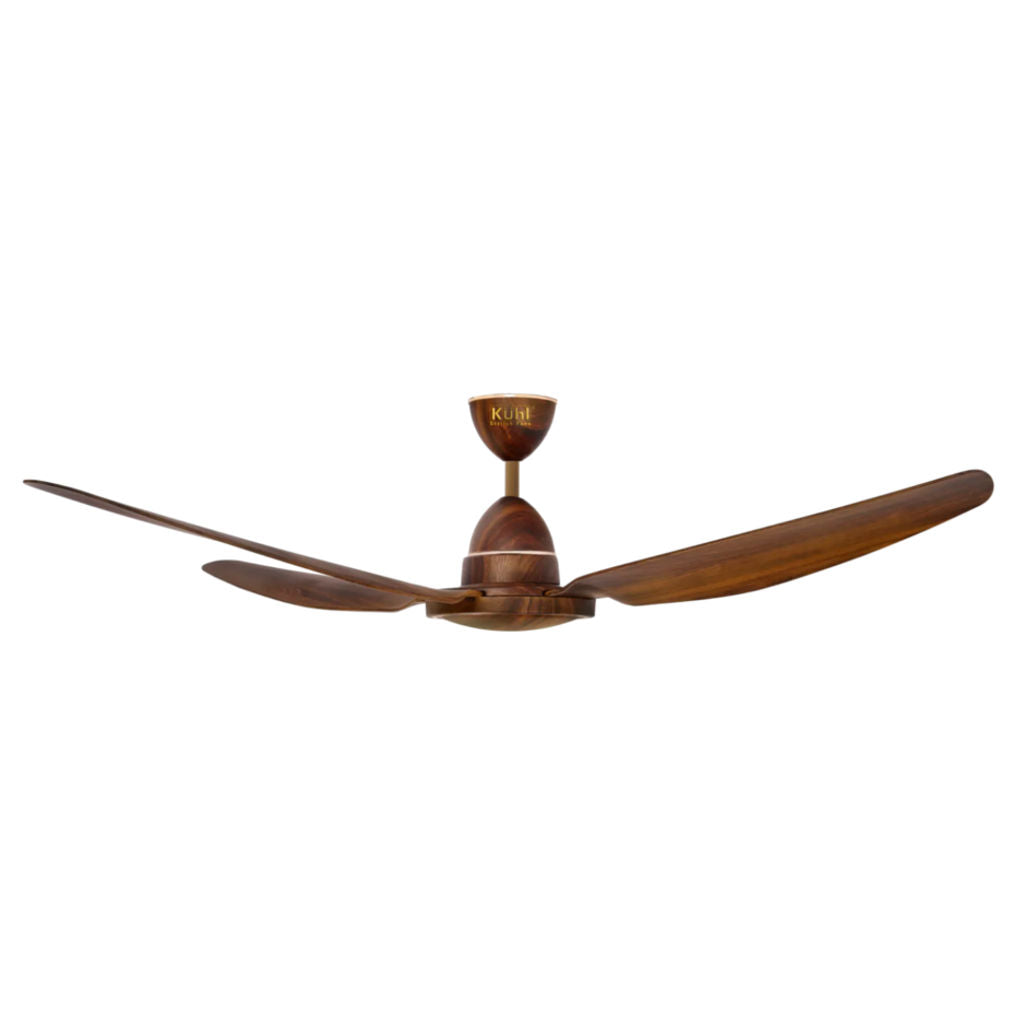 Kuhl Brise E4 BLDC Ceiling Fan With Remote 1320mm Teak