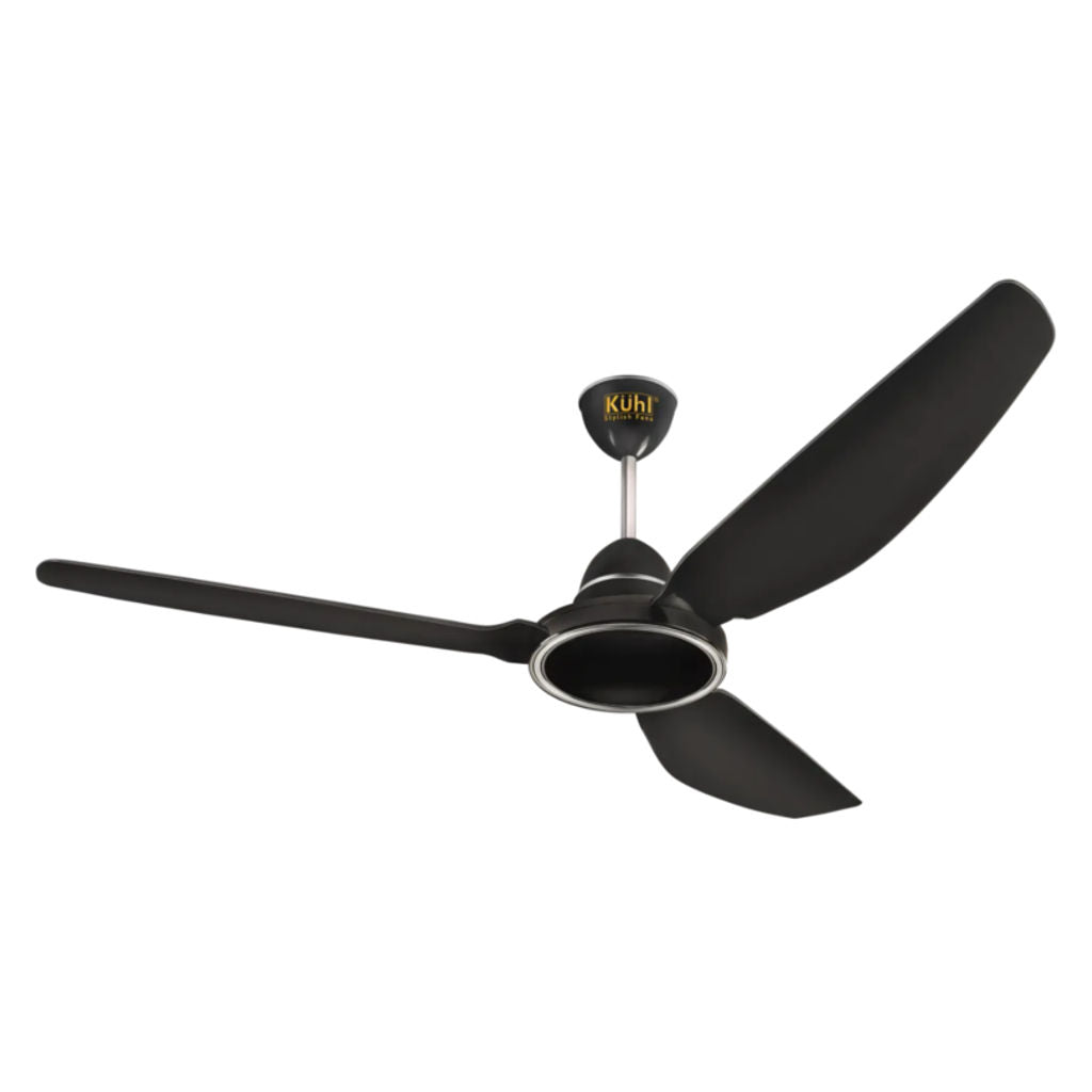 Kuhl Brise E3 BLDC Ceiling Fan With Remote 1320mm Black