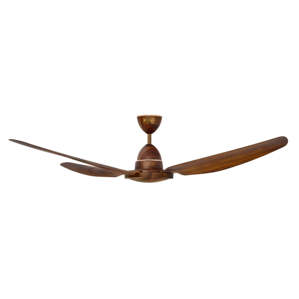 Kuhl Brise E3 BLDC Ceiling Fan With Remote 1320mm Teak