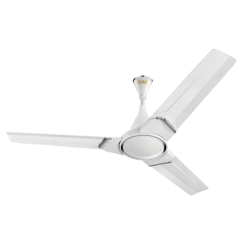 Kuhl Prima A3 BLDC Ceiling Fan With Remote 1200mm White 