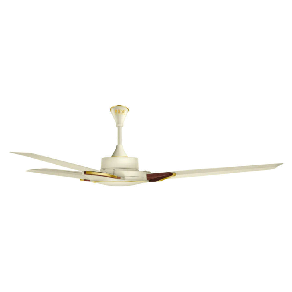 Kuhl Prima A3 BLDC Ceiling Fan With Remote 1200mm Ivory