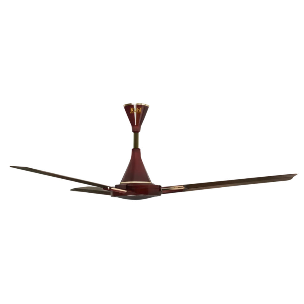 Kuhl Prima A1 BLDC Ceiling Fan With Remote 1200mm Brown