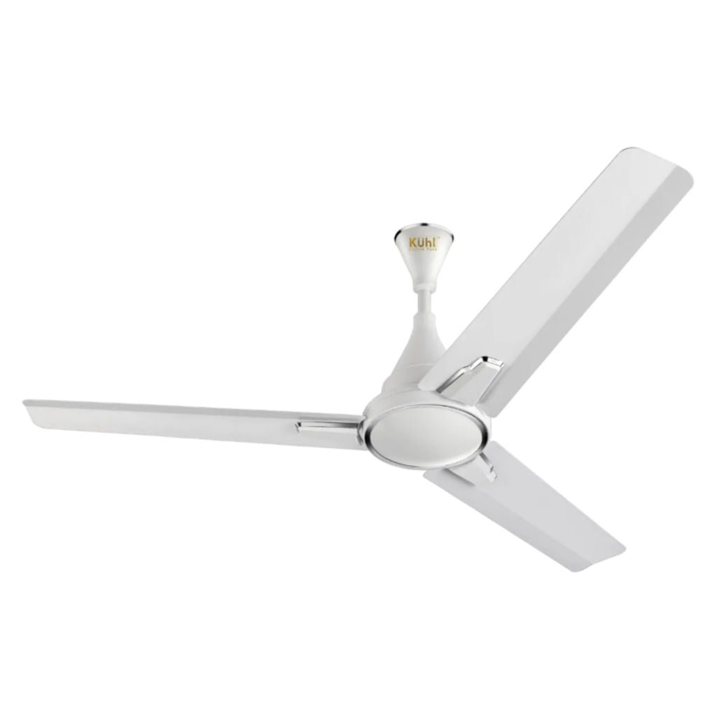 Kuhl Prima A1 BLDC Ceiling Fan With Remote 1200mm White 