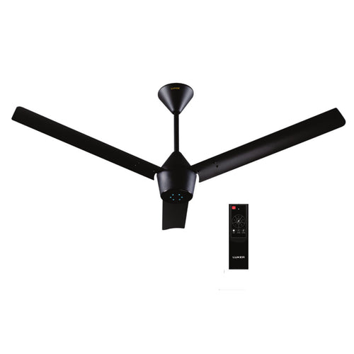 Luker Radial BLDC Ceiling Fan 1200 mm Black 