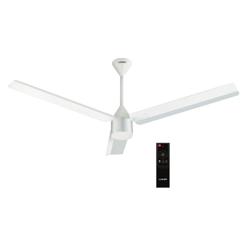 Luker Size Zero Neo BLDC Ceiling Fan With Remote 1200 mm White 