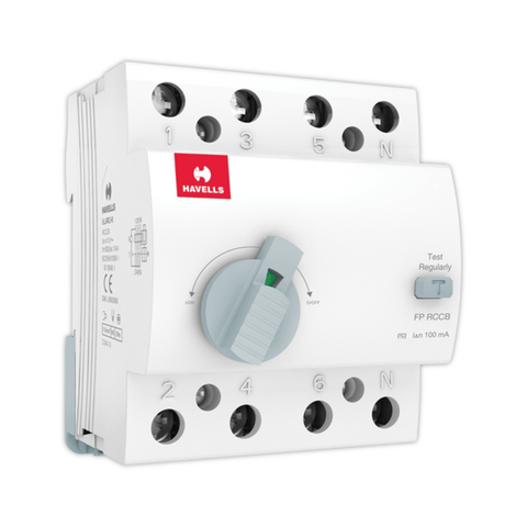 Havells RCCB – AC Type FP 100mA