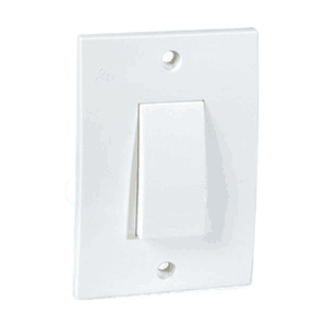 Havells Reo 16A 1Way Switch 2 Hole (Ceramic) - AHESYXW161